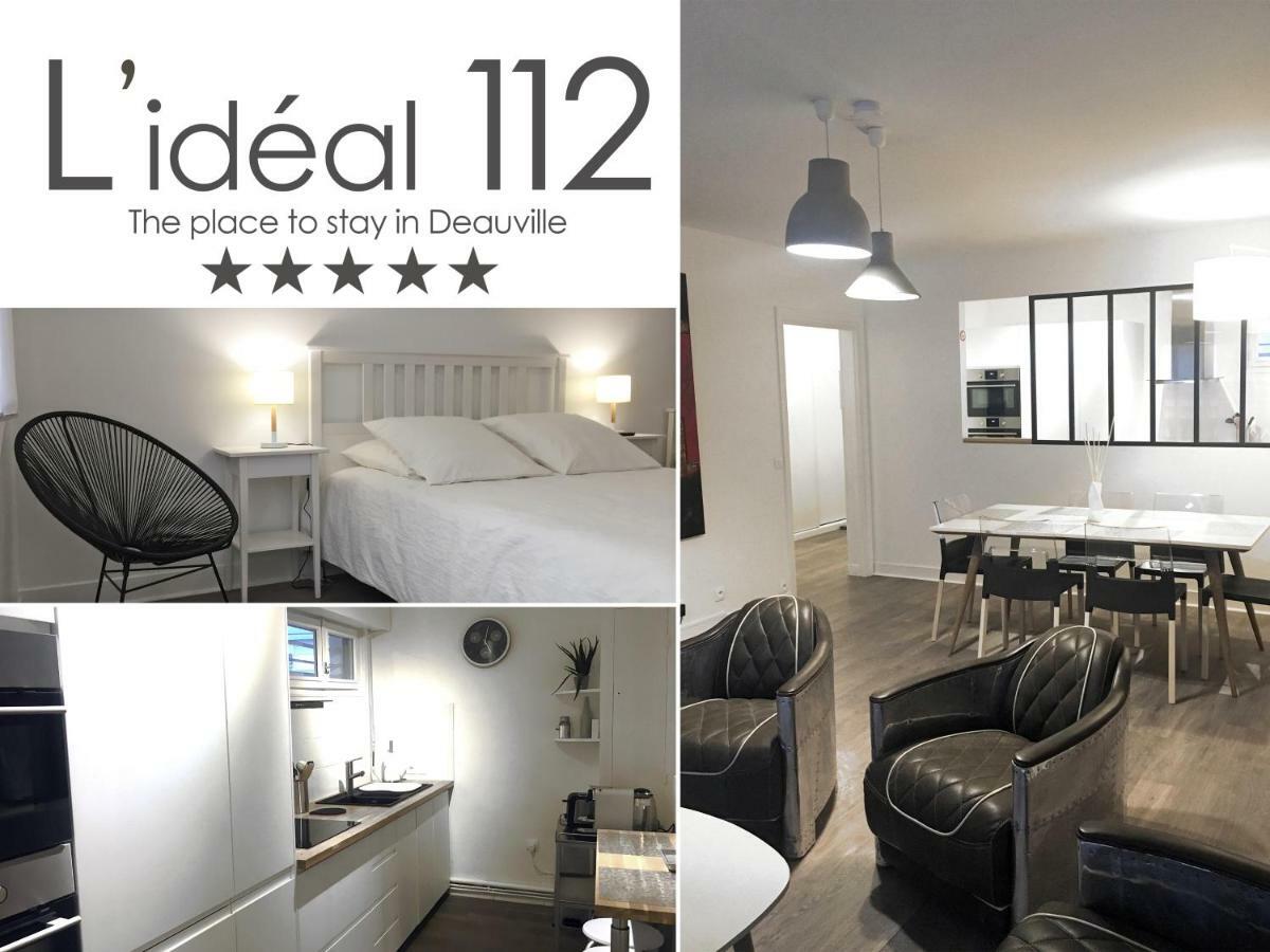 L'Ideal 112 - 85M2, 2 Chambres, Parking & Cabine De Plage Deauville Exterior foto